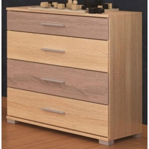 Комод для речей Бриз К-5 Еверест сонома + Дуб трюфель (Ee21) Комод для речей Бриз К-5 Еверест сонома + Дуб трюфель (Ee21)