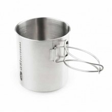Кружка/каструля GSI Outdoors Glacier Stainless Bottle Cup Large 710 мл Срібло (1099-68215)