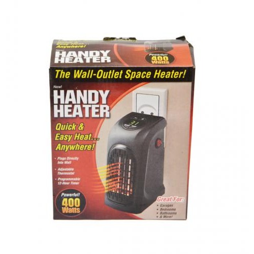 Портативний обігрівач RIAS Handy Heater 400W Black (3sm_824913970) в інтернет супермаркеті PbayMarket!