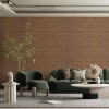 Самоклеюча декоративна 3D панель під дерево у рулоні 3D Loft 20000x700x3 мм Світлий дуб