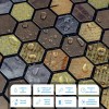 Самоклеюча алюмінієва плитка Sticker Wall 300х300х3 мм Різнокольоровий (SW-00001931)