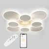 Стельова LED люстра Sunlight 5890/4+4 Білий