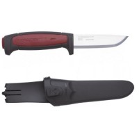 Ніж Morakniv PRO C (вуглецева сталь) гумова ручка з червоною вставкою (MOR-12243) Ніж Morakniv PRO C (вуглецева сталь) гумова ручка з червоною вставкою (MOR-12243)