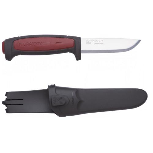 Ніж Morakniv PRO C (вуглецева сталь) гумова ручка з червоною вставкою (MOR-12243) Ніж Morakniv PRO C (вуглецева сталь) гумова ручка з червоною вставкою (MOR-12243)