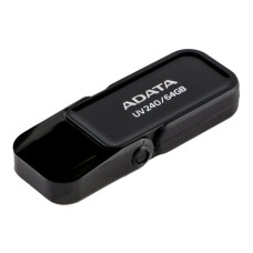 Флеш пам'ять USB A-Data AUV 240 64 GB USB 2.0 Black (35985_3605938)