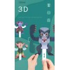 Орігамі рухливий театр 3D Зроби та оживи Mideer MD 4081