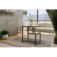 Журнальний, кавовий столик GoodsMetall у стилі Лофт 650х600х400 ЖС105 Журнальний, кавовий столик GoodsMetall у стилі Лофт 650х600х400 ЖС105