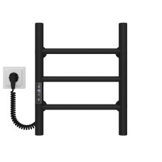 Рушникосушарка електрична Оріон П3 400х400 Deffi Чорний JD03 (C.OR.40.40.3.E.B.L.1)