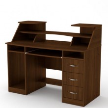 Стіл комп'ютерний комфорт-5 Компанит Горіх екко