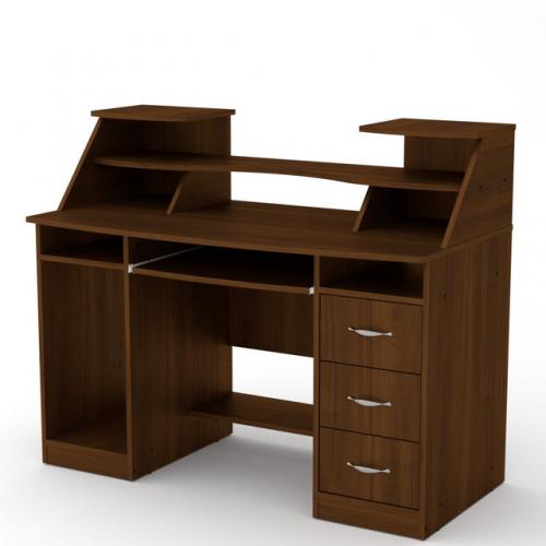 Стіл комп'ютерний комфорт-5 Компанит Горіх екко