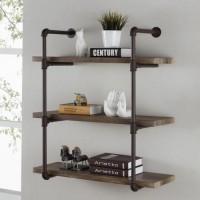Полиці навісні з труб GoodsMetall у стилі LOFT 1000х800х200 ПТ9 Полиці навісні з труб GoodsMetall у стилі LOFT 1000х800х200 ПТ9