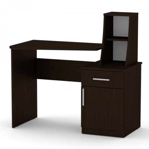 Стіл письмовий Компаніт Школяр 3 110х57х105 см Венге темний Стіл письмовий Компаніт Школяр 3 110х57х105 см Венге темний