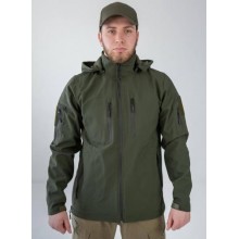 Куртка чоловіча No Brand Soft Shell XL Оливковий (2545104075)