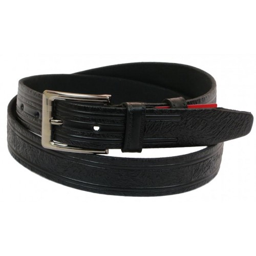 Шкіряний ремінь Skipper 110-130 x 3.5 см Чорний (1000-35) Шкіряний ремінь Skipper 110-130 x 3.5 см Чорний (1000-35)