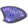Гібридна манікюрна лампа SUN 669 для двох рук одночасно UV+LED 48W White