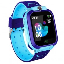 Дитячий розумний смарт годинник з GPS Smart baby watch TD07S + камера Блакитний