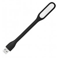 Портативний USB світильник для ноутбука та Power Bank No Brand 169х18х9 мм Чорний (2104618513)