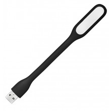 Портативний USB світильник для ноутбука та Power Bank No Brand 169х18х9 мм Чорний (2104618513)