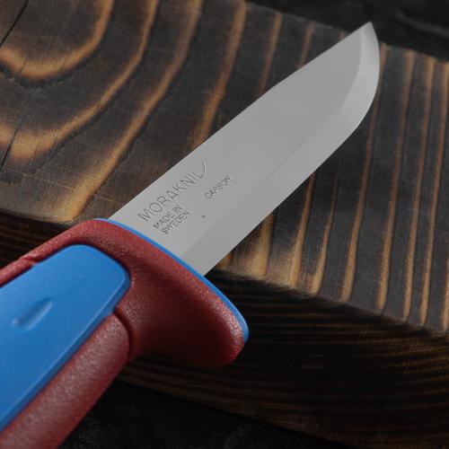 Ніж Morakniv Basic 511 Limited Edition 2025 9.1 см Бордово-синій (14501) Ніж Morakniv Basic 511 Limited Edition 2025 9.1 см Бордово-синій (14501)
