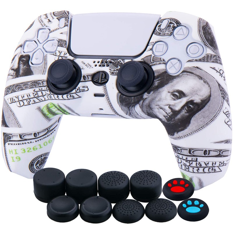 Захисний силіконовий чохол Urban Dreams на геймпад PS5 Dualsense для Sony PlayStation 5 + набір стиків (DOL001)