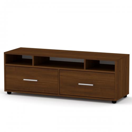 Тумба під ТВ Компаніт Плазма Горіх екко (120х38х43 см) Тумба під ТВ Компаніт Плазма Горіх екко (120х38х43 см)