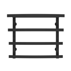 Рушникосушарка водяна Lotos П4 500х500 Deffi Чорний (A.LO.50.50.4.B.A)
