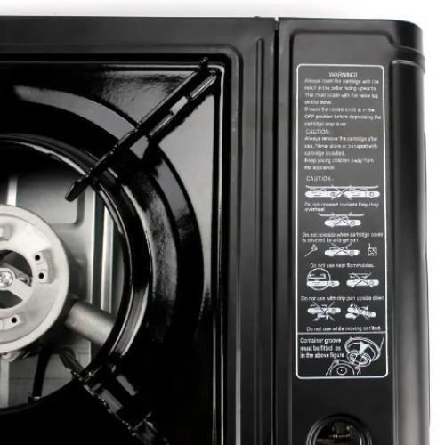 Плита газова Happy home BDZ-155A Чорний (1721915024) Плита газова Happy home BDZ-155A Чорний (1721915024)