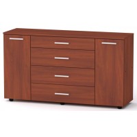 Комод 1-3-2 Компанит Яблуня (130х38х73 см) Комод 1-3-2 Компанит Яблуня (130х38х73 см)