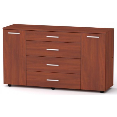 Комод 1-3-2 Компанит Яблуня (130х38х73 см) Комод 1-3-2 Компанит Яблуня (130х38х73 см)