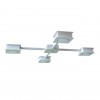Люстра стельова MSK Electric Space 4 плафони GX53 NL 12040-4 WH Білий