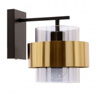 Бра Candellux Spiega 24x22 см Чорний (21-09470)