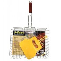 Решітка для гриля A-PLUS 1882 40 х 32 х 7,5 см Решітка для гриля A-PLUS 1882 40 х 32 х 7,5 см