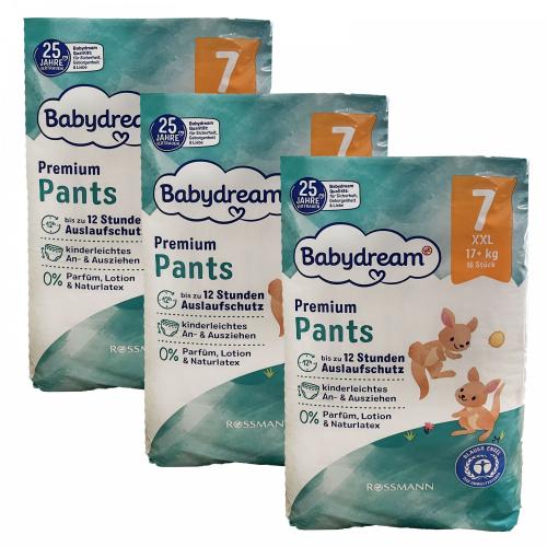 Дитячі підгузки-трусики Babydream Premium 7 XXL (17+ кг) 48 шт в інтернет супермаркеті PbayMarket!