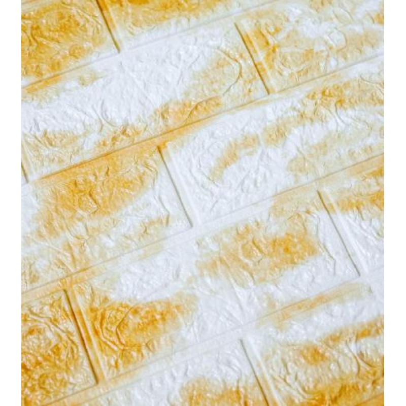 Декоративна самоклеюча 3D панель Loft-Expert Світло-бежевий мармур 700x770x5 мм