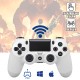 Бездротовий геймпад Play Station Dualshock 4 Wireless Bluetooth джойстик для приставки PS4 White