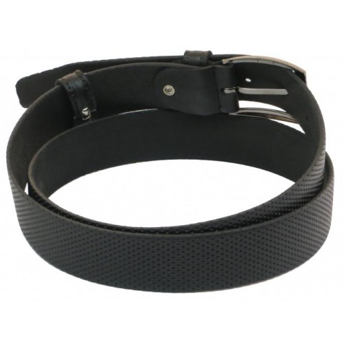 Шкіряний ремінь Skipper 110-130 x 3.3 см Чорний (1026-33) Шкіряний ремінь Skipper 110-130 x 3.3 см Чорний (1026-33)