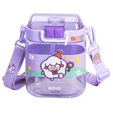 Дитяча пляшка для води YIWU Magic Lamb 560 мл Фіолетовий (HP-14-36V)