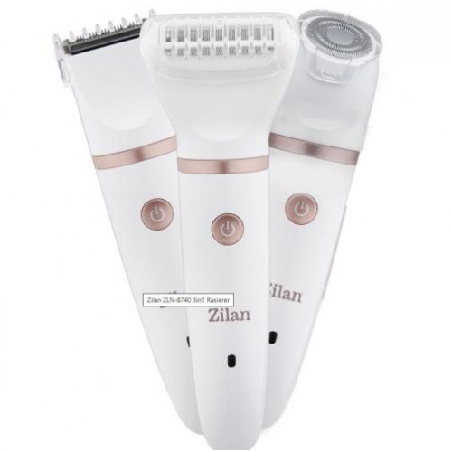 Жіночий тример Zilan ZLN8740 3в1 Білий Жіночий тример Zilan ZLN8740 3в1 Білий