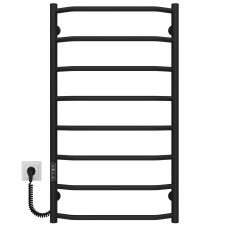 Рушникосушарка електрична Трапеція П8 500х900 Deffi Чорний JD03 (C.TR.90.50.8.E.B.L.1)
