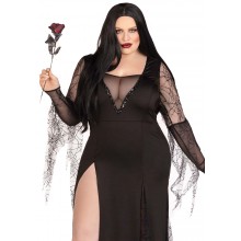 Еротичний костюм Мортіші Аддамс Leg Avenue Sexy Spooky Morticia 1X-2X