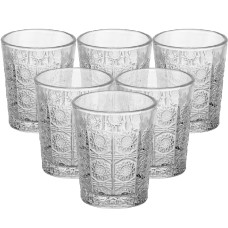 Набір чарок YIWU із потовщеним дном 50 мл Прозорий 6 шт (HP-19-132)