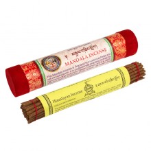 Пахощі Тибетські Himalayan Incense Мандала Mandala 20,3х4х4 см Червоний (26725)
