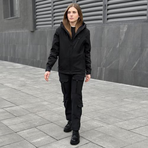 Куртка жіноча тактична Pobedov Matrix 349081 XXL Чорний (00000006032) Куртка жіноча тактична Pobedov Matrix 349081 XXL Чорний (00000006032)
