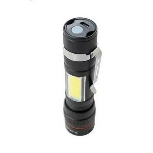 Ручний ліхтар X-BALOG BL-520-T6+COB zoom microUSB 3 режими