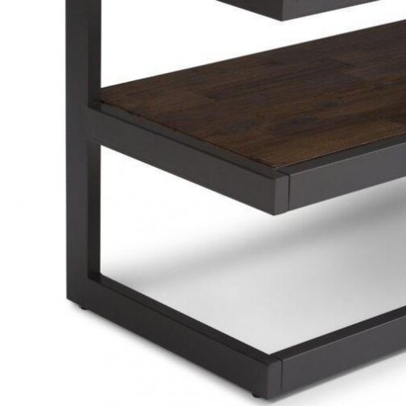 Консоль для дому в стилі Loft NS-376 630x1400x300 мм Черный