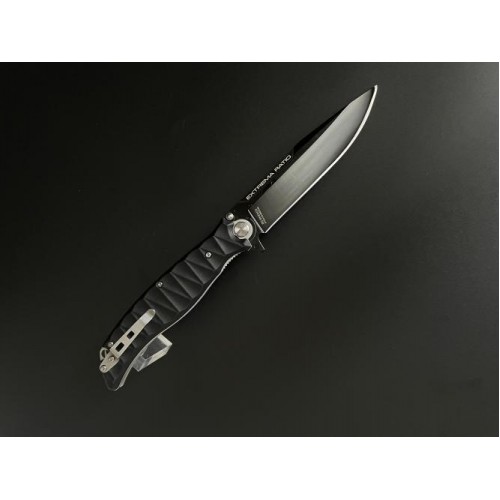 Ніж туристичний Gorillas BBQ 2-2378 21 см Чорний (KN1052) Ніж туристичний Gorillas BBQ 2-2378 21 см Чорний (KN1052)
