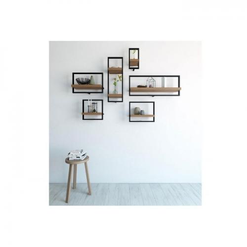 Комплект полиць GoodsMetall у стилі LOFT П4 Комплект полиць GoodsMetall у стилі LOFT П4