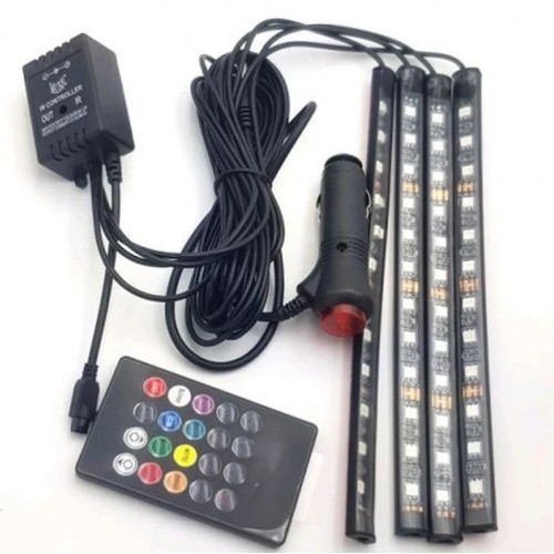 Універсальне кольорове автомобільне RGB led підсвічування з мікрофоном OPT-TOP HR-01678 вологозахисне (1756374648) Універсальне кольорове автомобільне RGB led підсвічування з мікрофоном OPT-TOP HR-01678 вологозахисне (1756374648)