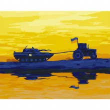 Картина по номерам Bambi Мы с Украины 10591 40х50 см