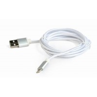 Кабель Cablexpert USB 2.0 - Lightning, 1.8м Сріблястий (CCB-mUSB2B-AMLM-6-S)